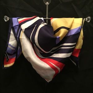 Jones New York square silk scarf